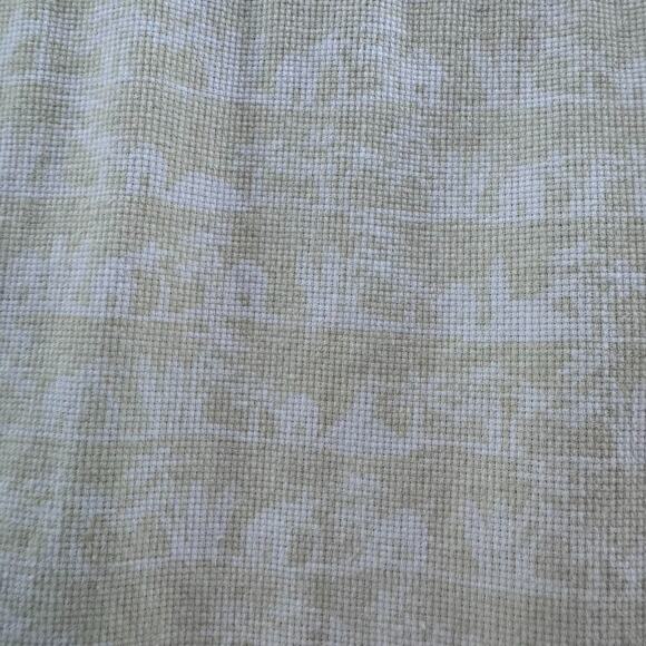 Columbia Shirt Mens XL Yellow Cotton Surfboard Print Button Front Short Sleeve - Picture 9 of 12